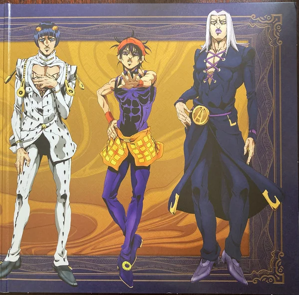 Виниловая пластинка OST Jojo's Bizarre Adventure – Golden Wind (Coloured Yellow Orange) 2LP детальное изображение - 5