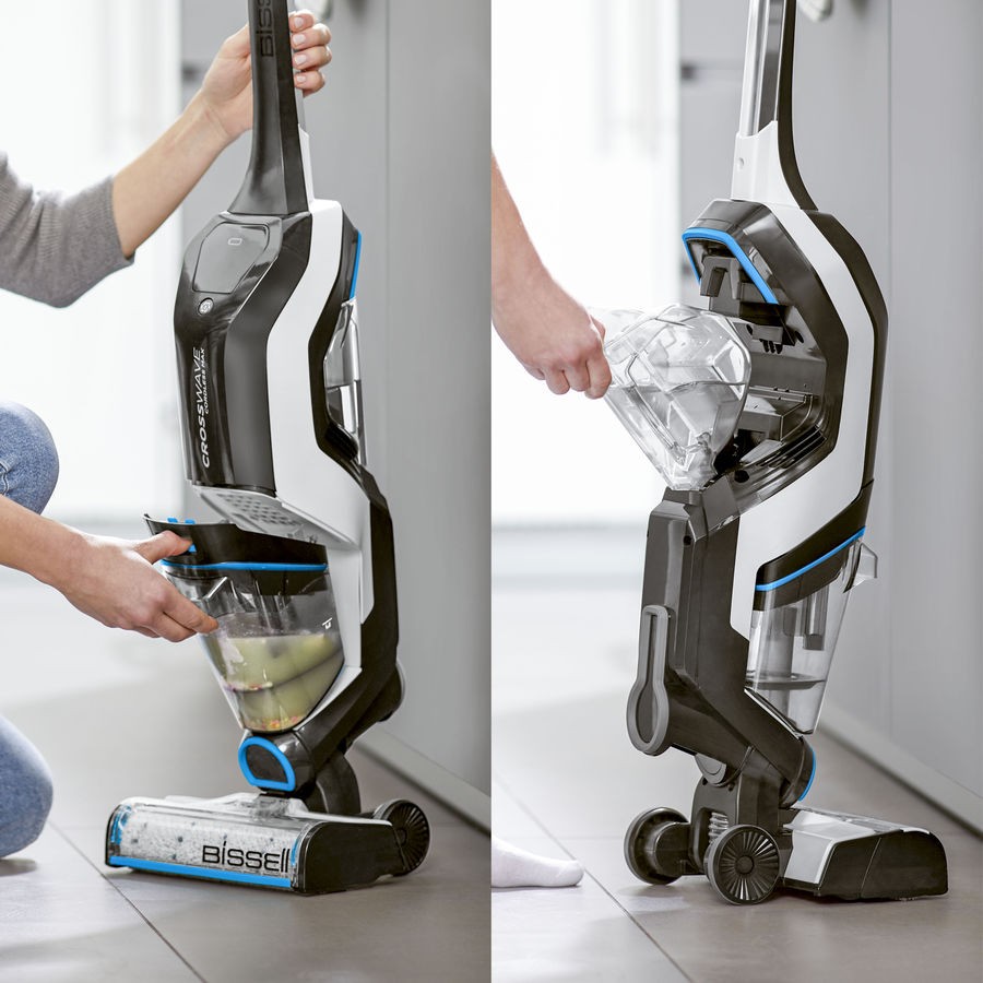 Пылесос вертикальный BISSELL Cordless Crosswave Max 2765-N, Черный детальное изображение - 4