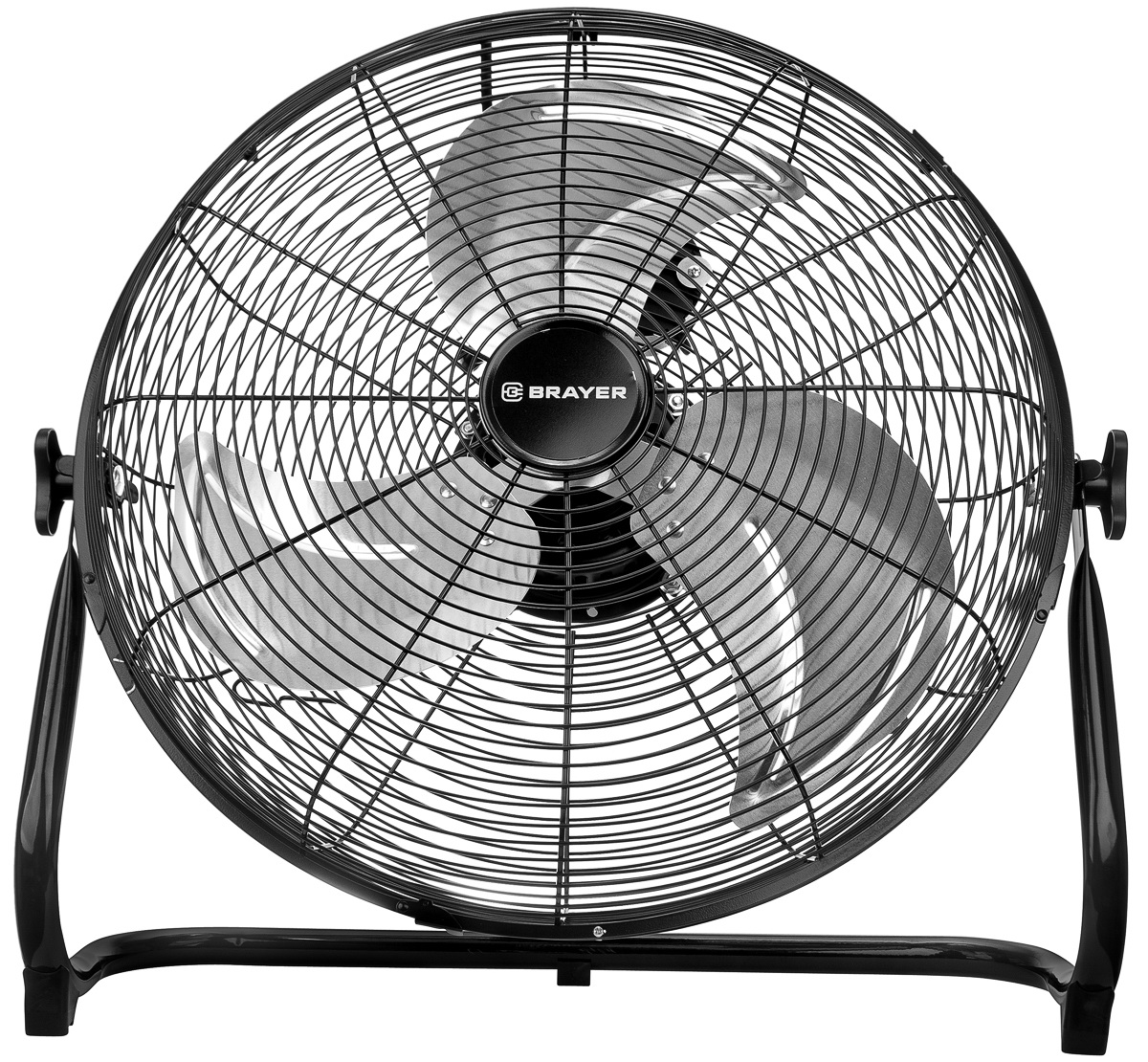 Вентилятор напольный Brayer 4960BR-BK, 110 Вт, Черный детальное изображение - 1