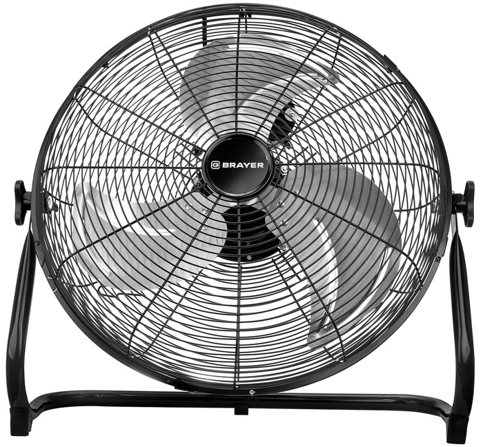 Вентилятор напольный Brayer 4960BR-BK, 110 Вт, Черный №1