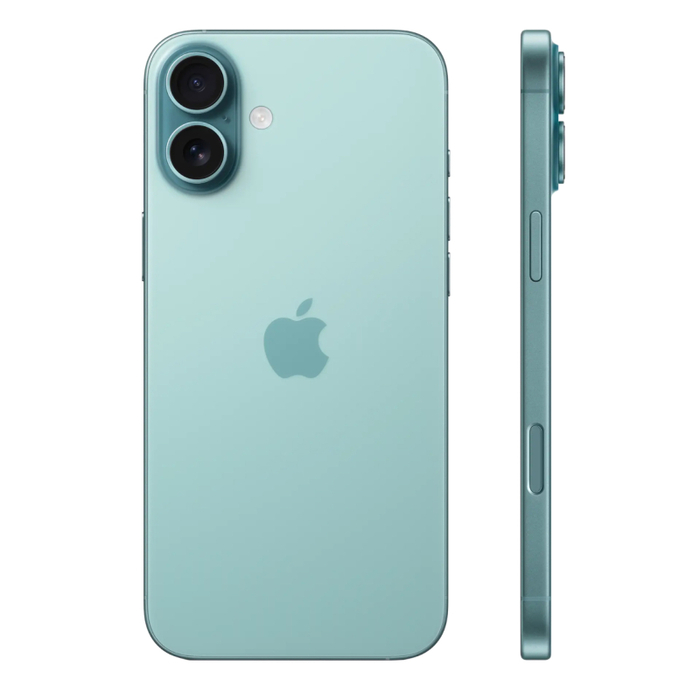 Смартфон Apple iPhone 16 Plus 256 Гб, Бирюзовый, nano SIM + eSIM №2