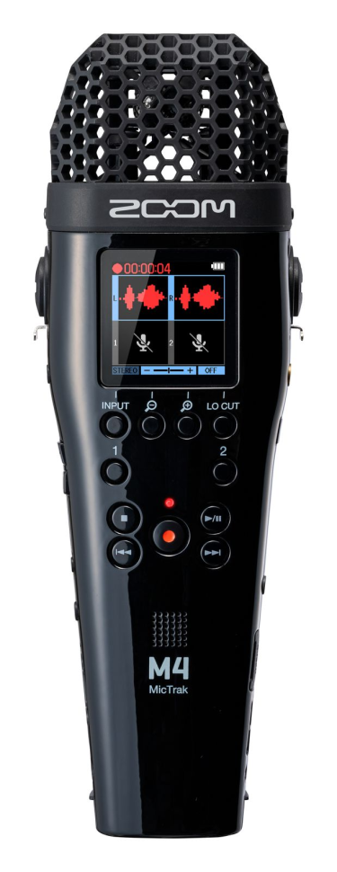 Рекордер Zoom M4 MicTrak, 32 бит, Черный детальное изображение - 1