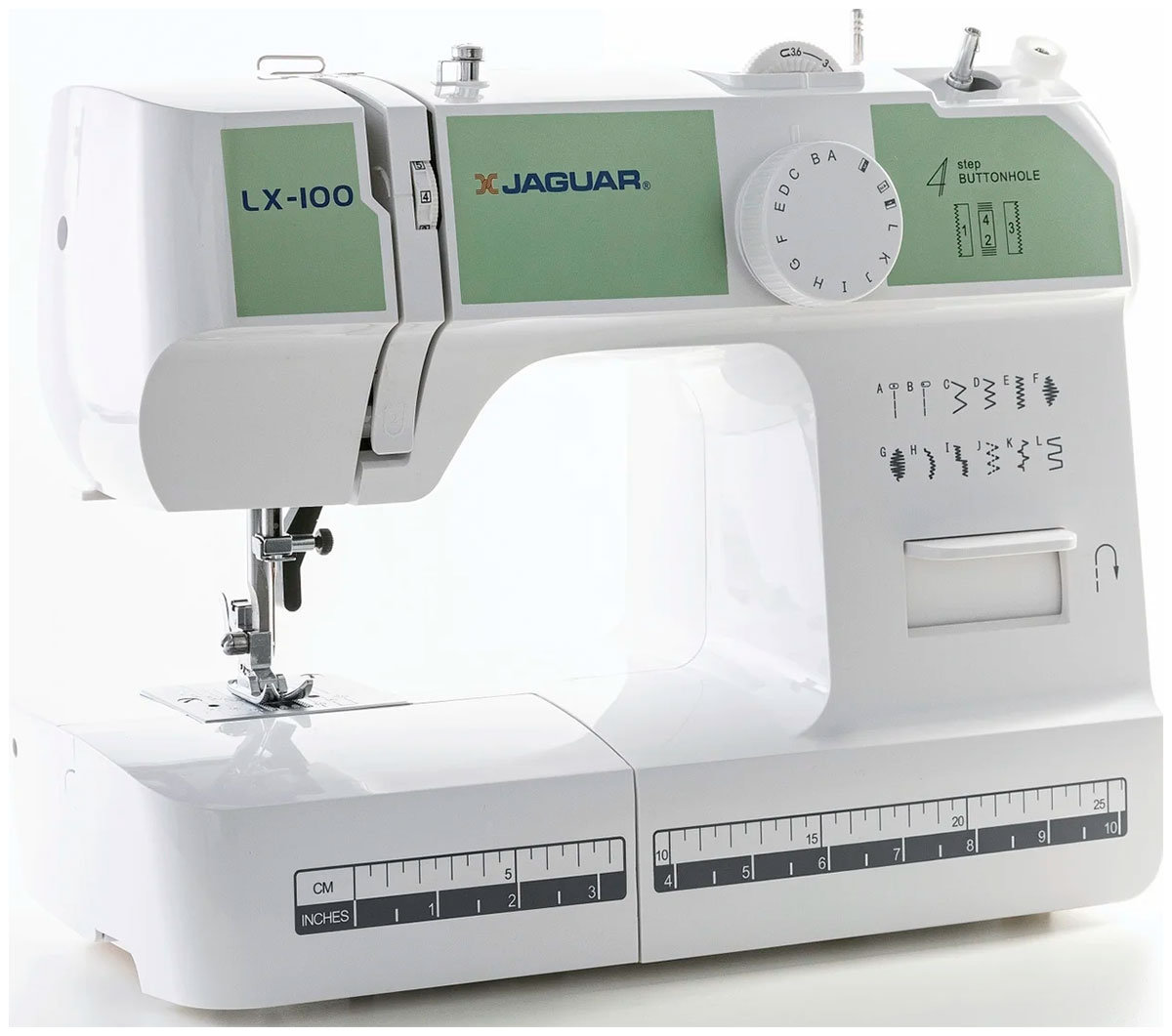 Швейная машина Jaguar LX-100, Белый детальное изображение - 3