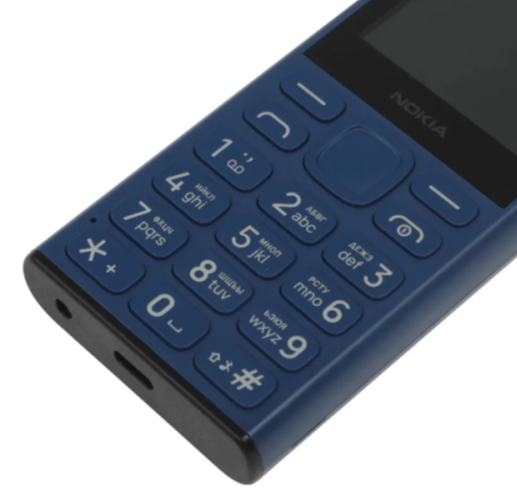 Мобильный телефон Nokia 130 Music (2025) TA-1704DS, 4 Мб, Синий, Dual micro-SIM детальное изображение - 6