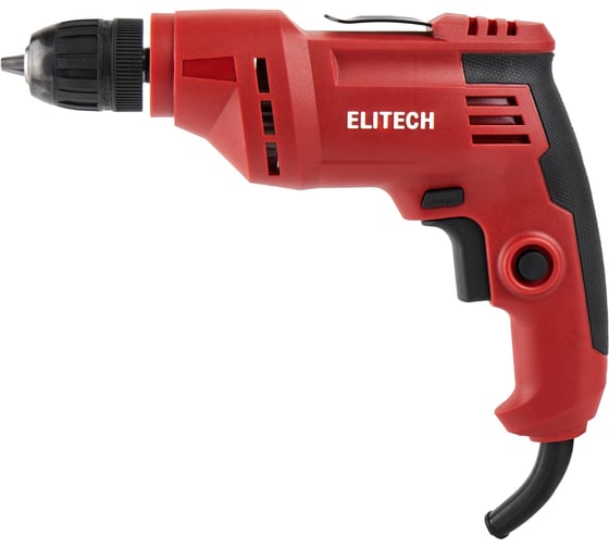 Дрель Elitech Д 0410РЭ (E2201.027.00) 204495, 400 Вт детальное изображение - 2