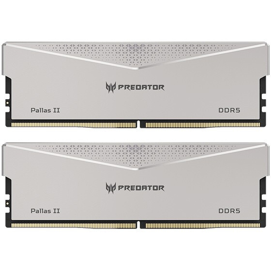 Оперативная память Acer Predator Pallas II Silver DDR5 6400MHz, BL.9BWWR.377, 2x32 Гб KIT, 64 Гб детальное изображение - 1
