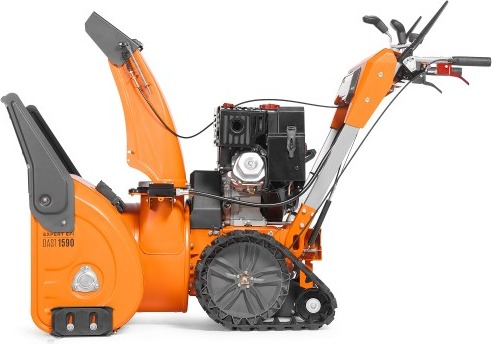 Снегоуборщик гусеничный бензиновый Daewoo DAST 1590 EFI с инжекторным двигателем, 13 л.с., Оранжевый/Серый детальное изображение - 2