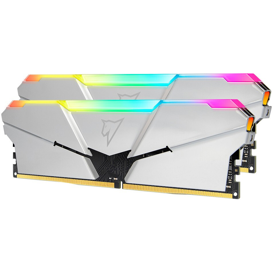 Оперативная память Netac Shadow RGB DDR4 3200MHz, NTSRD4P32DP-16S, 2x8 Гб KIT, 16 Гб детальное изображение - 4