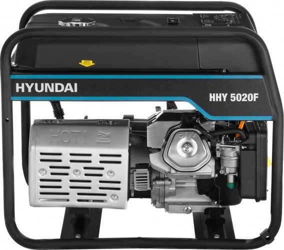 Генератор бензиновый HYUNDAI HHY 5020F, 4 кВт, Черный детальное изображение - 5
