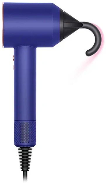 Фен Dyson Supersonic HD07 с кейсом, Синий барвинок/Розовый детальное изображение - 2