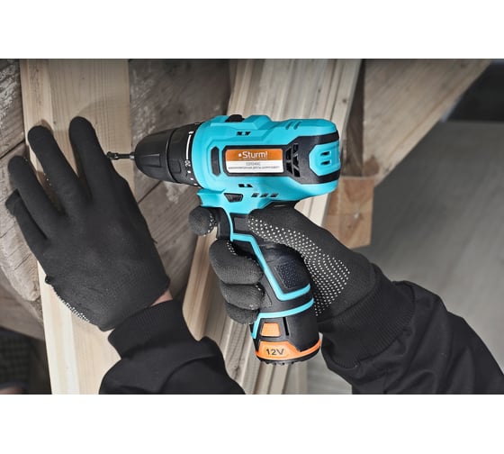 Аккумуляторный шуруповерт Sturm BatterySystem12V CD1240C, 12 В, 40 Нм, 2 А·ч детальное изображение - 7