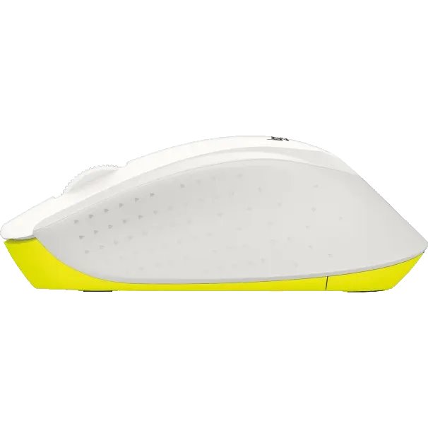 Мышь Logitech M330 Silent Plus  (910-004926), Белый, Жёлтый детальное изображение - 4