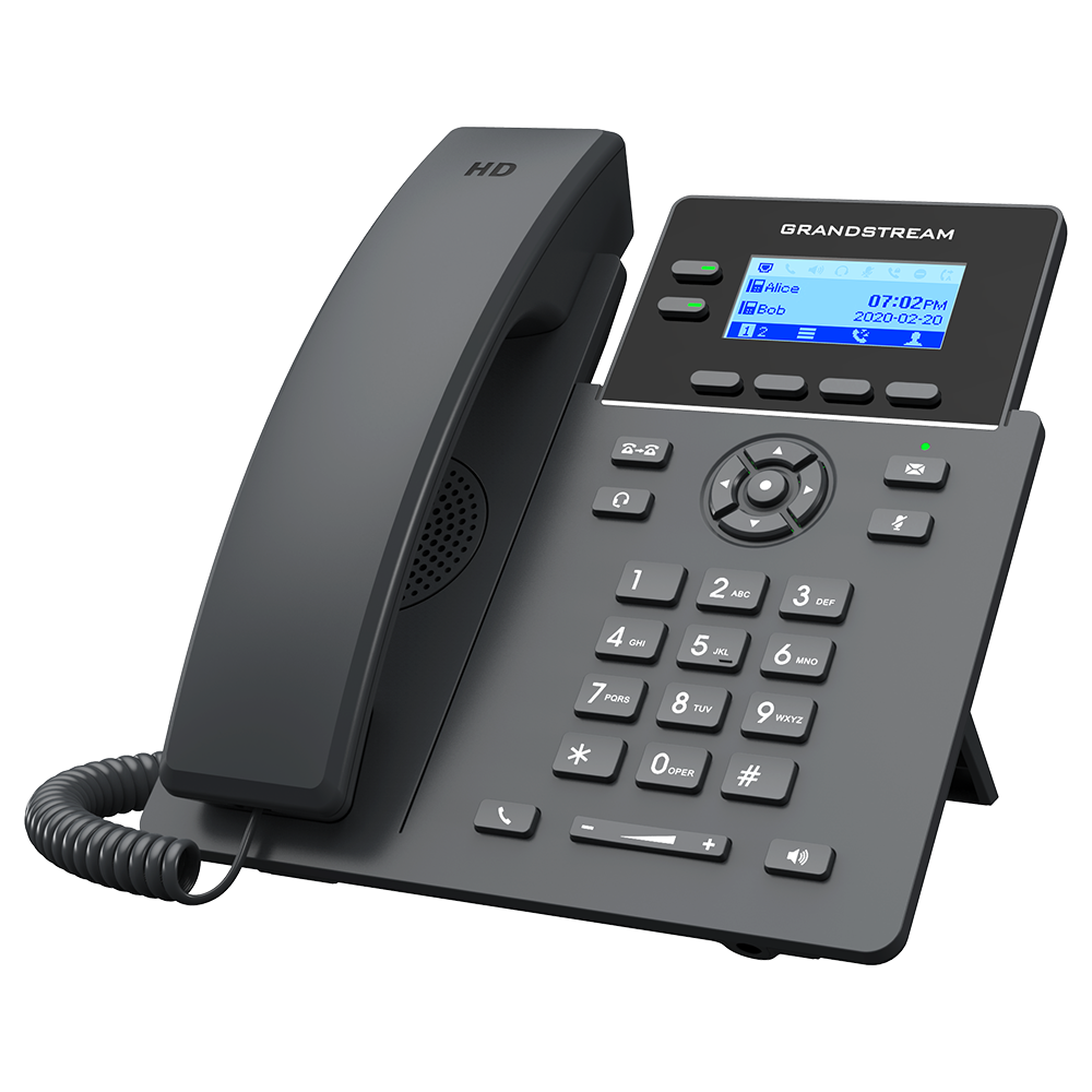 VoIP-телефон Grandstream GRP2602W, Черный детальное изображение - 1