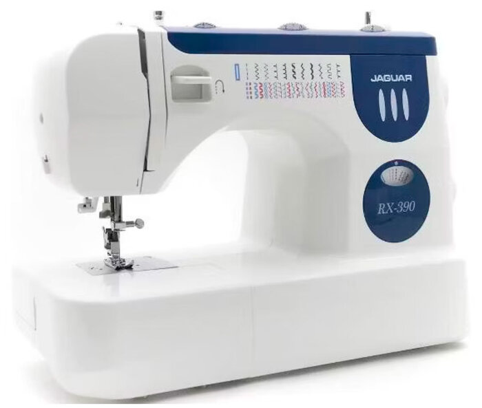 Швейная машина Jaguar RX-390, белый/Синий №2