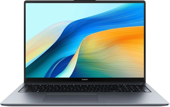 Ноутбук Huawei MateBook D16 MCLF-X, Intel Core i3 1215U, RAM 8 ГБ, SSD 512 ГБ, Intel UHD Graphics, без ОС, Серый космос (53013YDN) №1