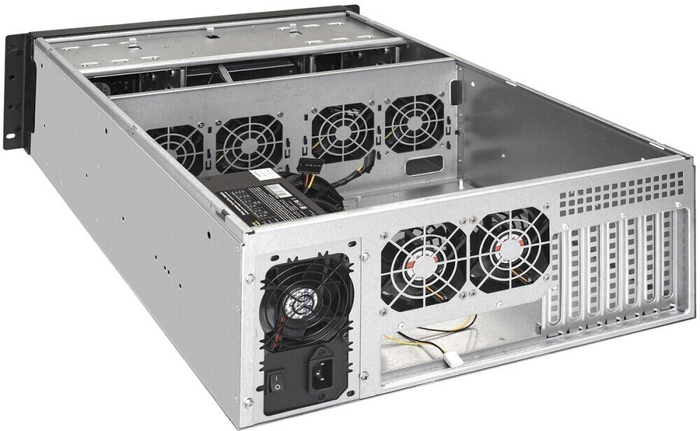 Серверный корпус ExeGate Pro 4U650-010/4U4139L/700ADS, 700 Вт, Черный №3