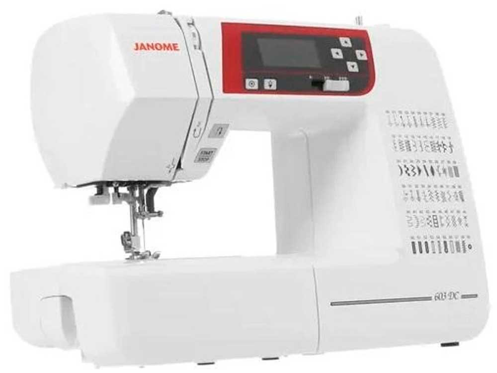 Швейная машина Janome 603DC, Белый детальное изображение - 2
