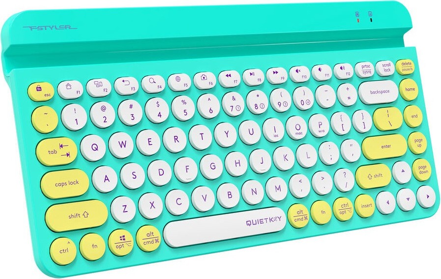 Клавиатура A4Tech Fstyler FBK30, Зеленый детальное изображение - 2