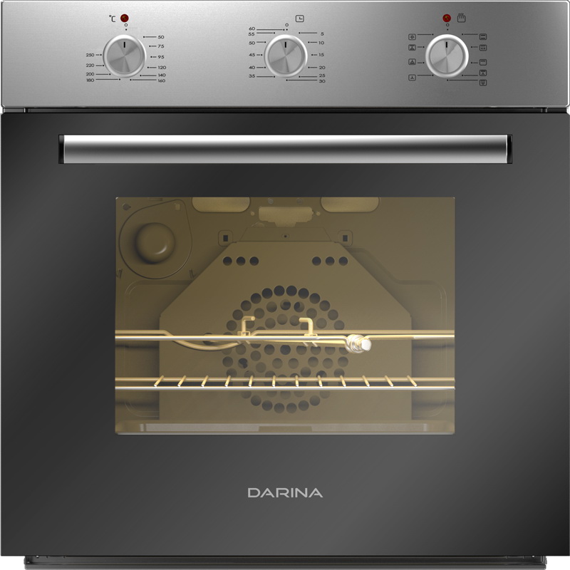 Духовой шкаф Darina 0U5 BDE 112 705, серебристый детальное изображение - 1