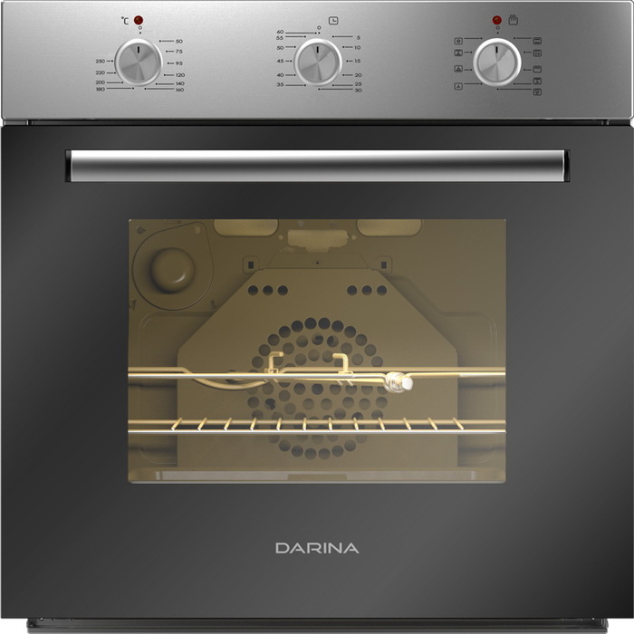 Духовой шкаф Darina 0U5 BDE 112 705, серебристый №1