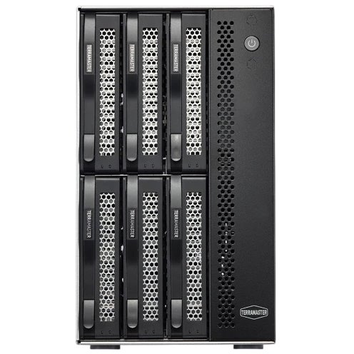 Дисковое хранилище TerraMaster D6-320, Чёрный детальное изображение - 3