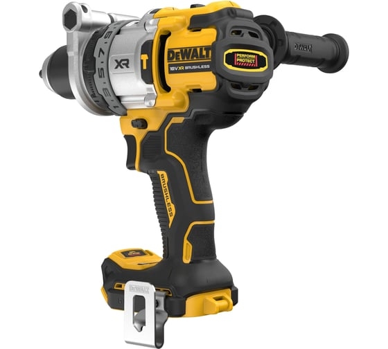 Аккумуляторная ударная дрель-шуруповерт DeWALT DCD1007H2T-QW, 18 В, 169 Нм, 5 А·ч детальное изображение - 6