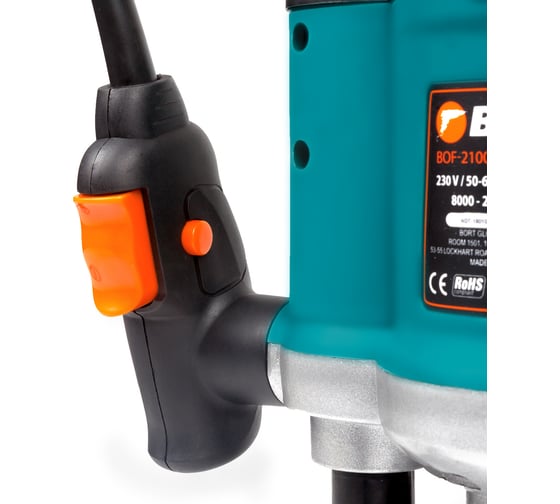Фрезер BORT BOF-2100 93410198, 2100 Вт, Голубой детальное изображение - 8