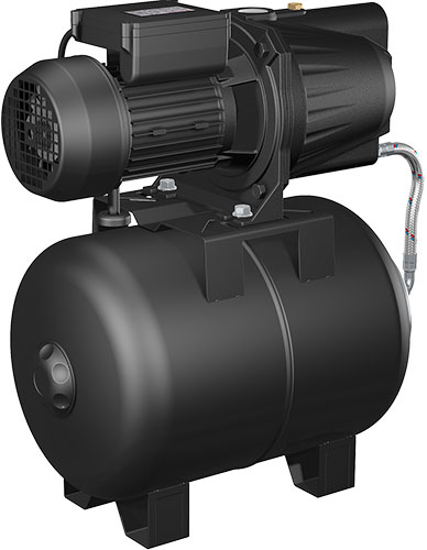 Насосная станция Thermex Sirius 60B cooper, 42 л/мин, 25 мм, напор 36 м, d=25 мм, 500 Вт, Черный детальное изображение - 2