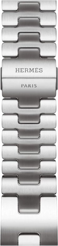 Смарт-часы Apple Watch Hermes Series 10 46 мм, Silver Titanium Case with Fauve Barenia Single Tour Deployment Buckle, Серебристый/Коричневый детальное изображение - 3