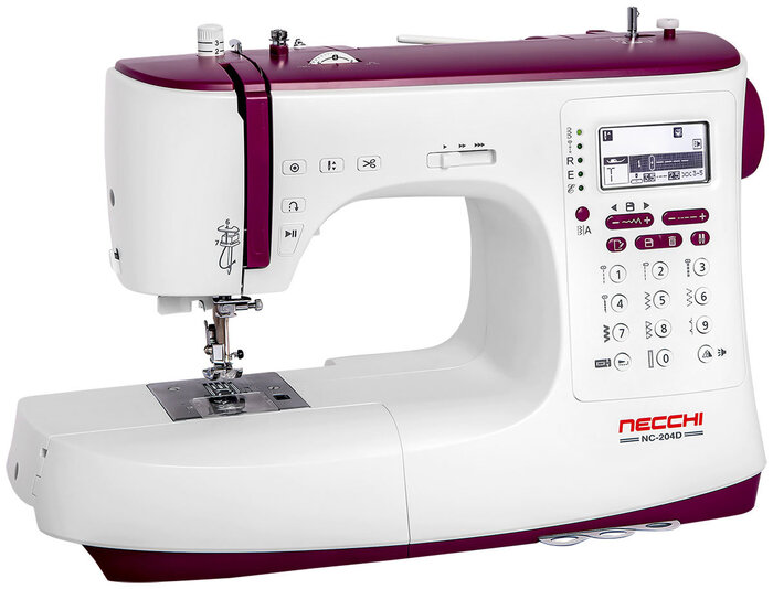 Швейная машина Necchi NC-204D, Фиолетовый №2