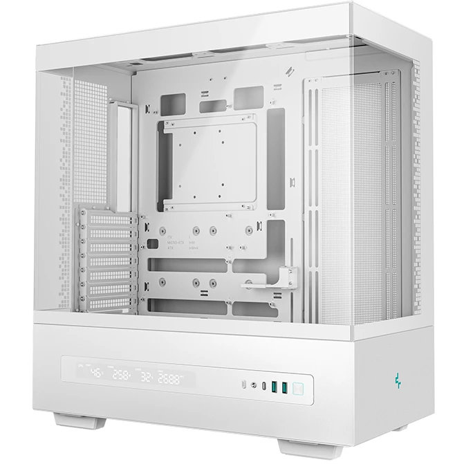 Корпус DeepCool CH690 Digital, Белый детальное изображение - 2