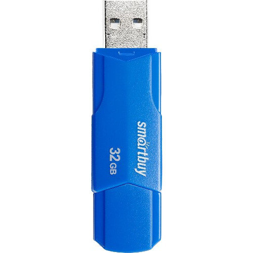 USB Flash накопитель SmartBuy  (SB32 ГБCLU-BU) 32 ГБ, синий детальное изображение - 3