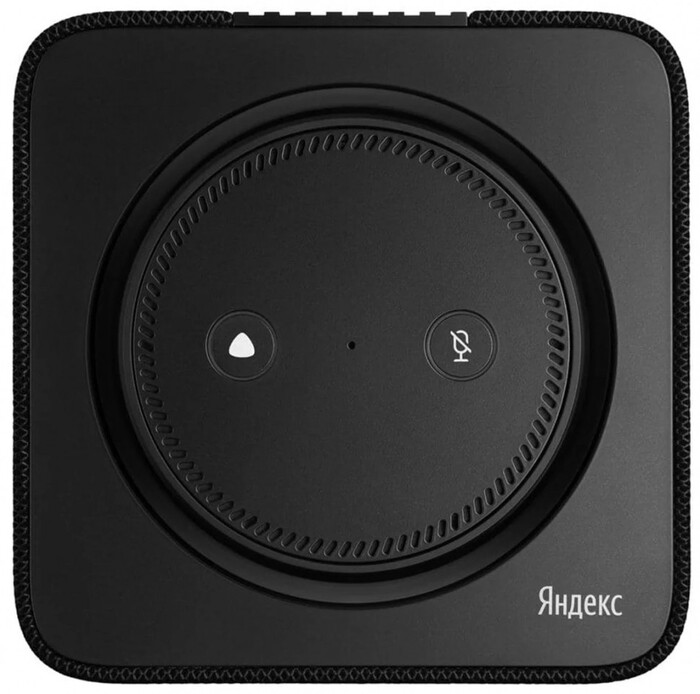 Умная колонка Яндекс Станция Макс с Zigbee, Черный детальное изображение - 2