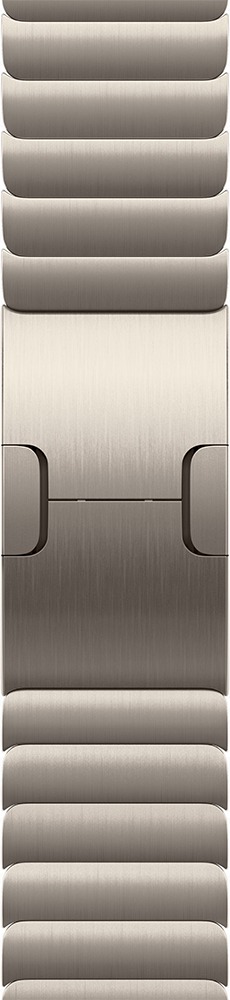 Умные часы Apple Watch Series 11 42 мм, Natural Titanium Case with Natural Link Bracelet, GPS + Cellular, Серебристый детальное изображение - 3