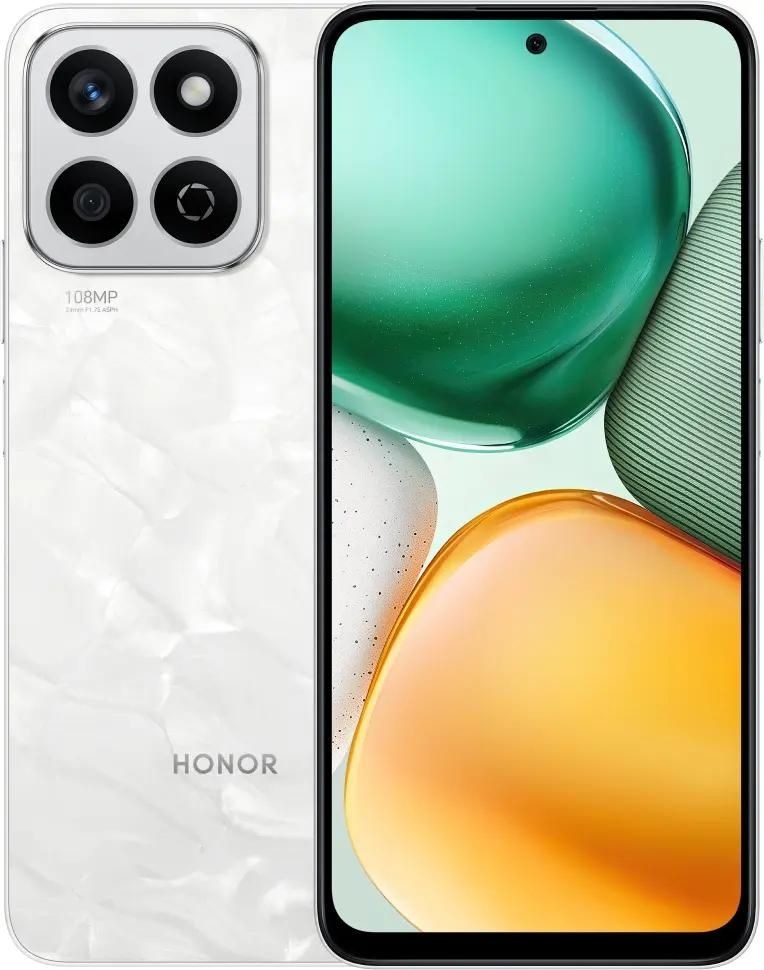 Смартфон Honor X7c 8/128 Гб, Лунный белый, Dual nano-SIM детальное изображение - 1