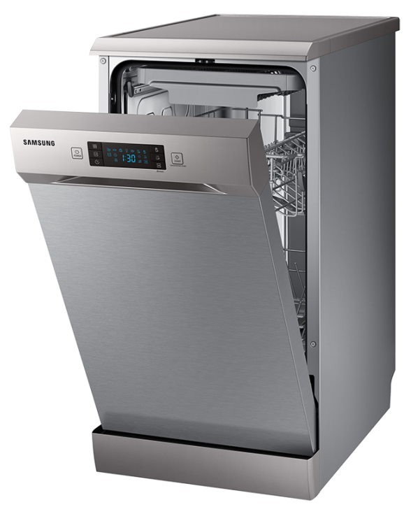 Посудомоечная машина Samsung DW50R4050FS, серебристая детальное изображение - 3