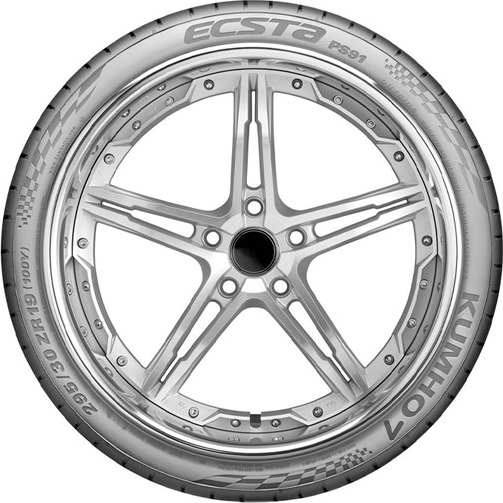 Летняя шина Kumho ECSTA PS91, 255/40 R18 99Y детальное изображение - 3