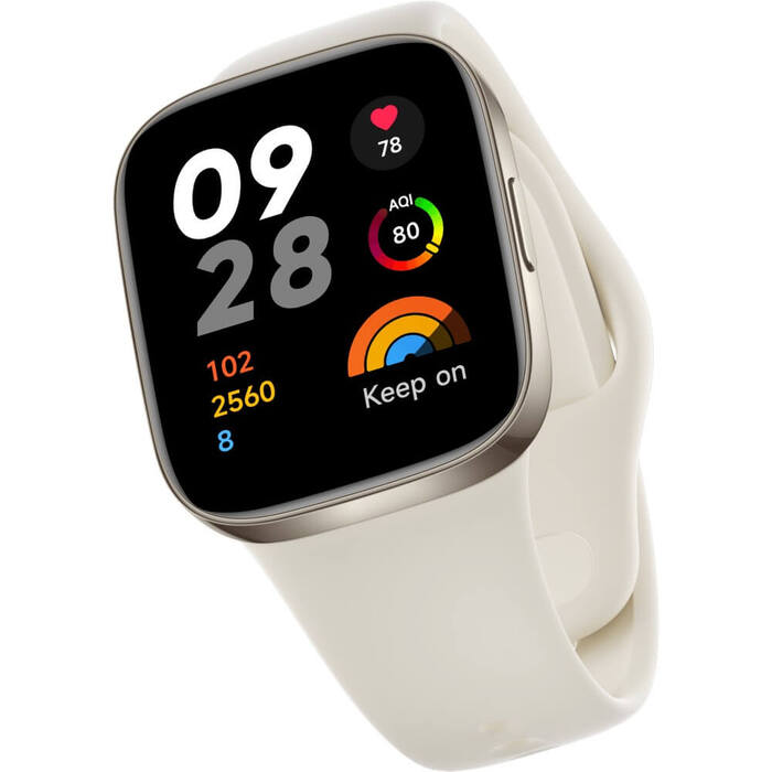 Смарт-часы Xiaomi Redmi Watch 3, 42 мм, Слоновая кость №7
