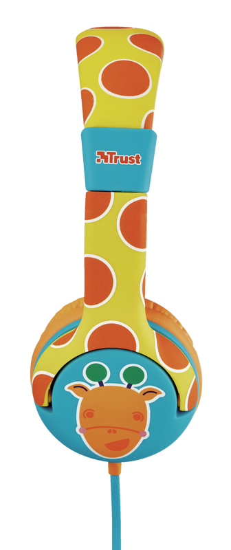 Проводные наушники Trust Spila Kids Headphone, Желтый детальное изображение - 3
