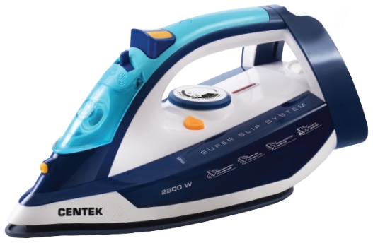 Утюг Centek CT-2356, Голубой детальное изображение - 1