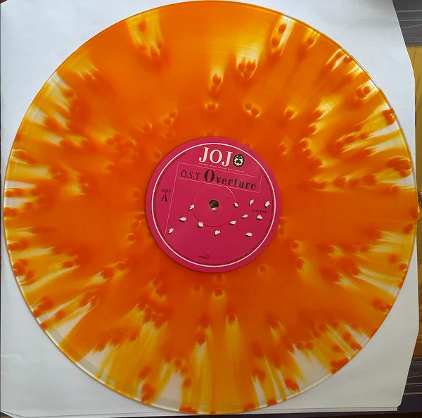 Виниловая пластинка OST Jojo's Bizarre Adventure – Golden Wind (Coloured Yellow Orange) 2LP детальное изображение - 3