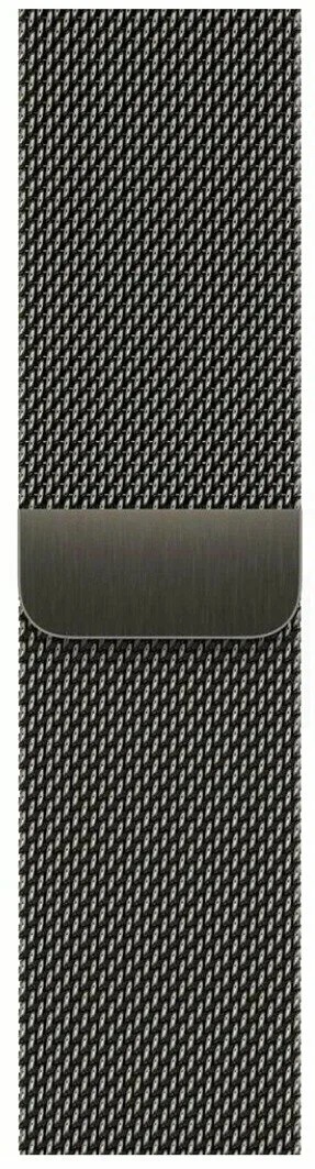 Ремешок Milanese Loop для Apple Watch Series 9, 45mm, Graphite детальное изображение - 2