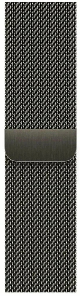 Ремешок Milanese Loop для Apple Watch Series 9, 45mm, Graphite №2
