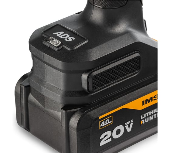 Шлифмашина RUNTEC PRO угловая, аккумуляторная, 20В, 2*4Ач, RT-AG900, 125 мм, 9000 об/мин, 900 Вт детальное изображение - 5