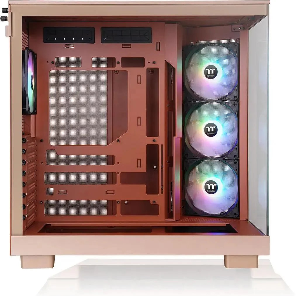 Корпус Thermaltake View 380 XL TG ARGB Gravel Sand (CA-11E-00MGWN-00), Коричневый детальное изображение - 4
