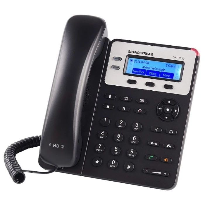 VoIP-телефон Grandstream GXP1620, Черный детальное изображение - 1