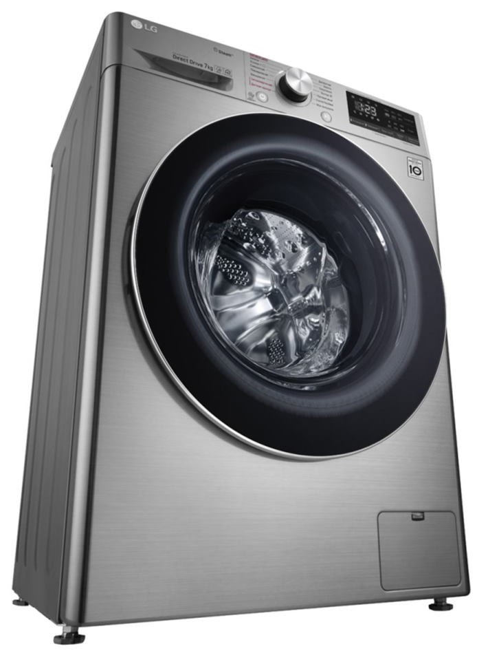 Стиральная машина LG AI DD F2V5HS2S, Серебристый детальное изображение - 7