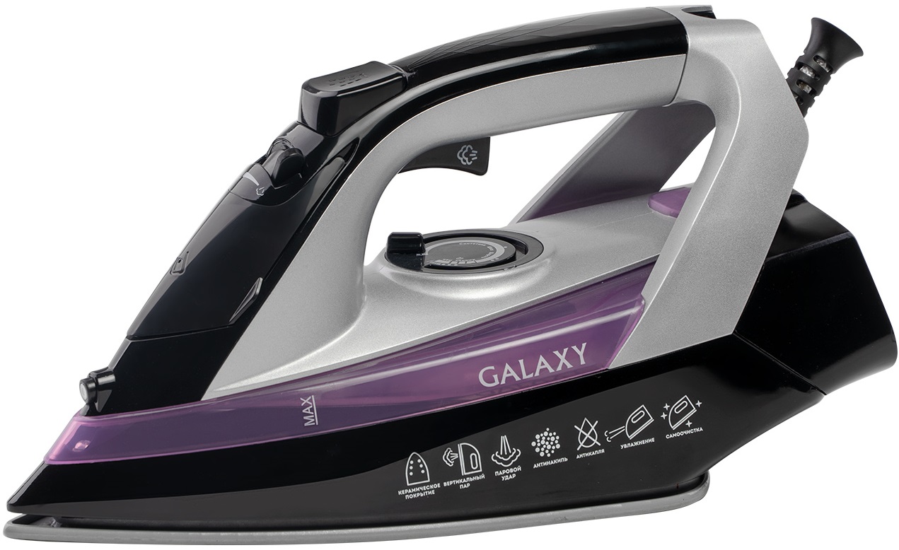 Утюг Galaxy GL 6128, Серый детальное изображение - 1