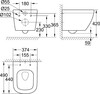 Унитаз Grohe Essence 39206000 вариант - 4