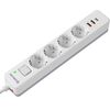 Сетевой фильтр Defender DFS-141, 1.5 м, Белый вариант - 2